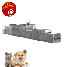 Tunnel Type Microwave Pet Food Cat Food Drying Dehydration Sterilization Machine